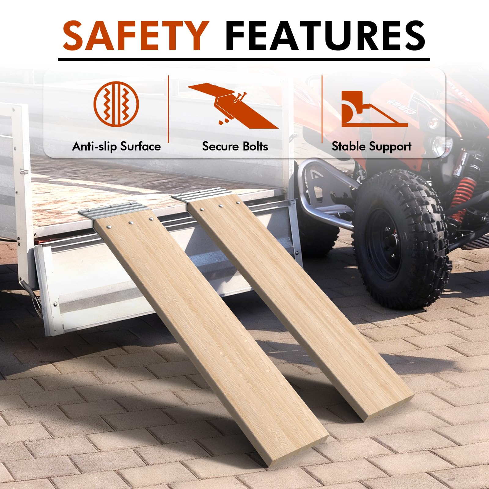 Kit de rampa de carga antidesl - Heavy Equipment Vehicles reseña y precio