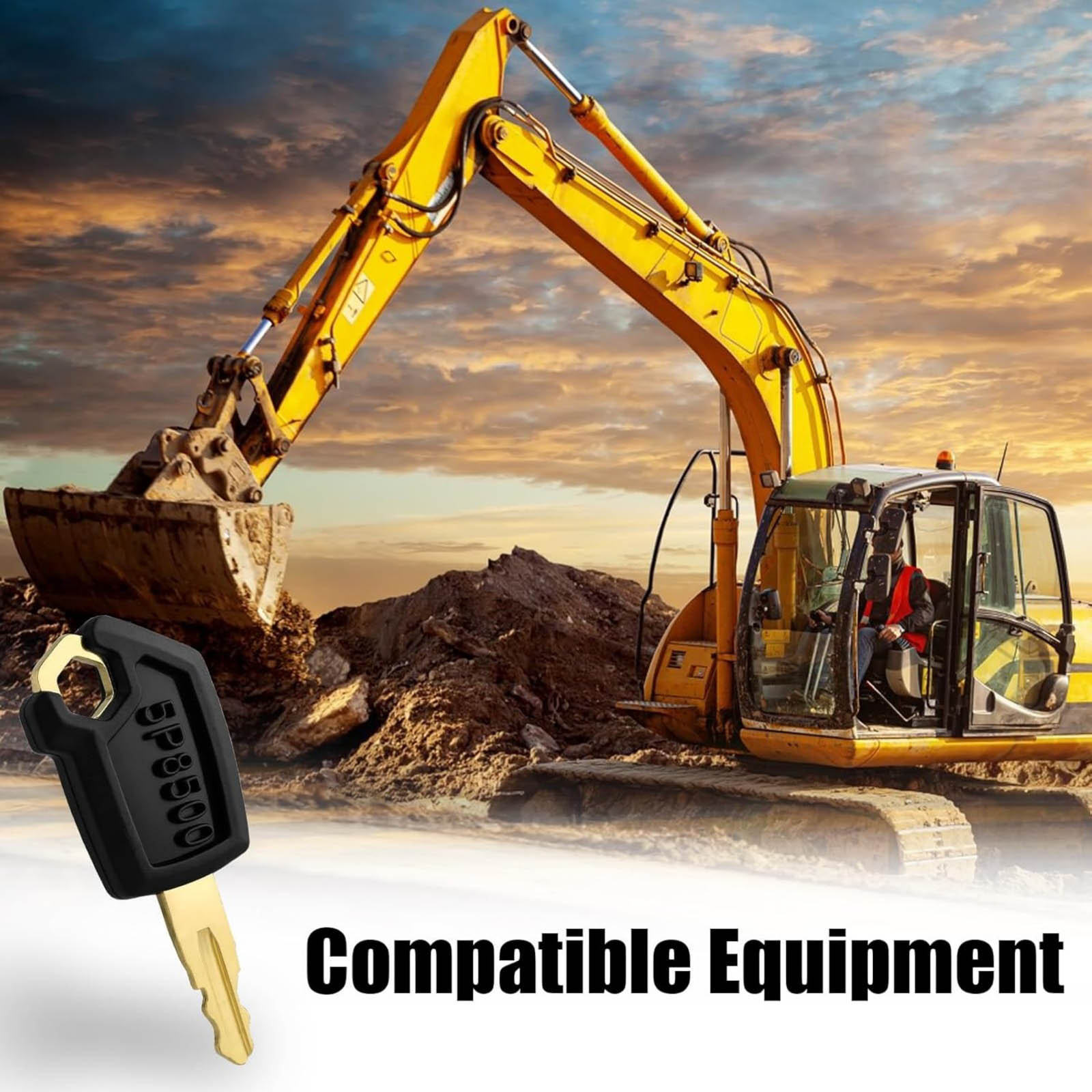 10 Llaves de Encendido 5P8500  - Heavy Equipment Caterpillar reseña y precio